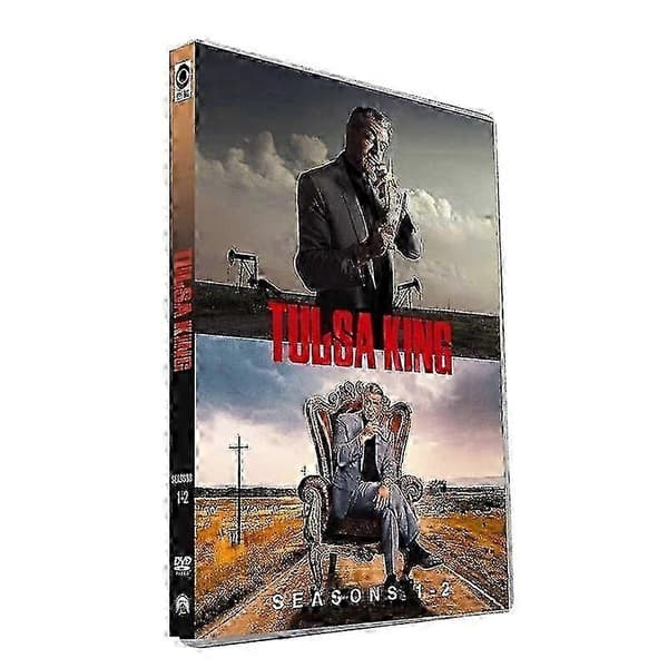 【2F】Tulsa King: The Complete Season 1 & 2 (DVD, , 6-Disc Box Set) Forseglet Hot