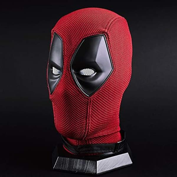 Halloween Deadpool Maske, Superhelt Wade Winston Wilson Strikket Maske