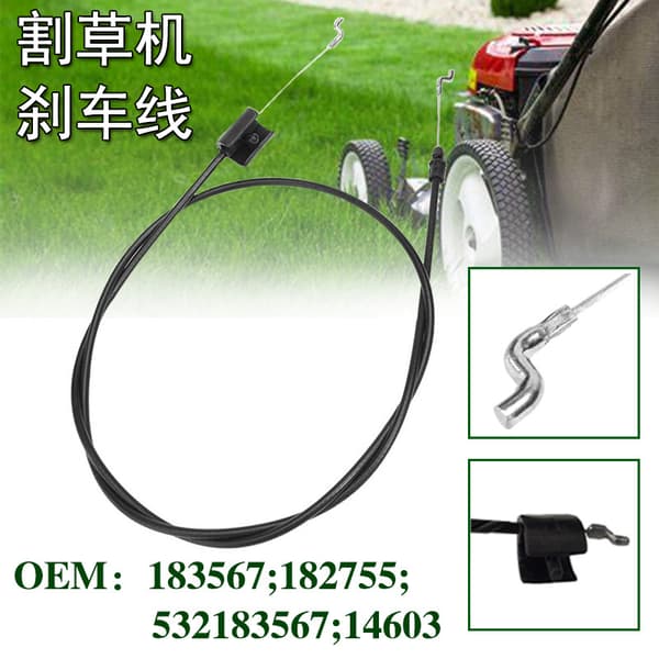 【2F】1-pak 155 cm plæneklipper bremsekabel til MTD Craftsman 183567 532183567