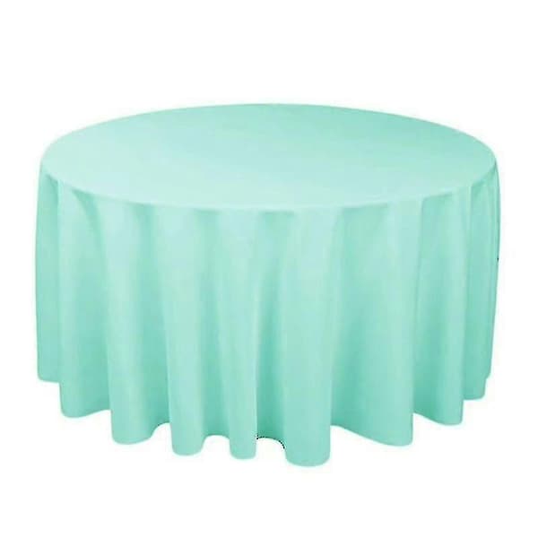 Pyöreä pöytäliina juhliin polyesteri yksiväriset kodinsisustus Tiffany Diameter 220CM