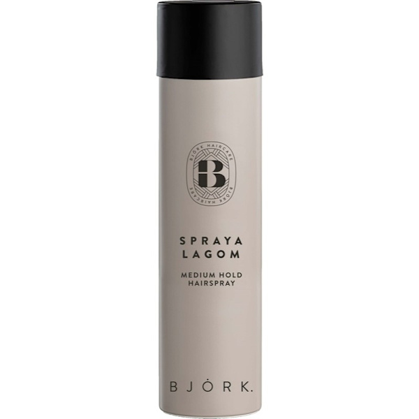 Björk SPRAYA LAGOM Medium Hold Hairspray 75ml grå gray