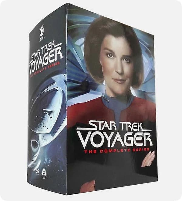 Star Trek Voyager: Den komplette serien sesong 1-7 DVD 47-disker