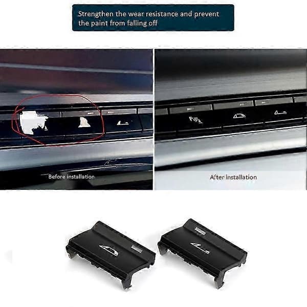 Bilsentralenhet Roadster Bryterknappdeksel Åpne Lukk Takknappen for Z4 E89(B Black