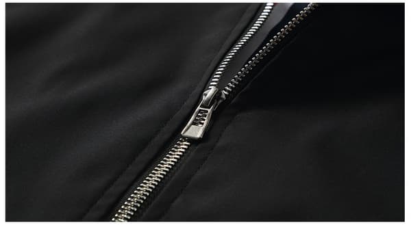 Herre Bomberjakke Varsity Flight Jacket Sort Black XL