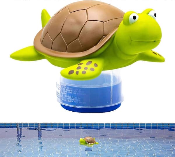 Justerbar poolklorflåde, flydende klordispenser til pool