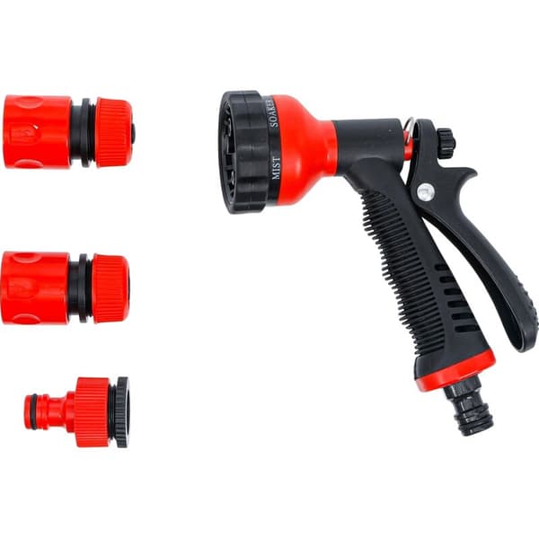 BGS DIY 70905 Multifunktionell Vattenpistol med 4-delars Tillbehör