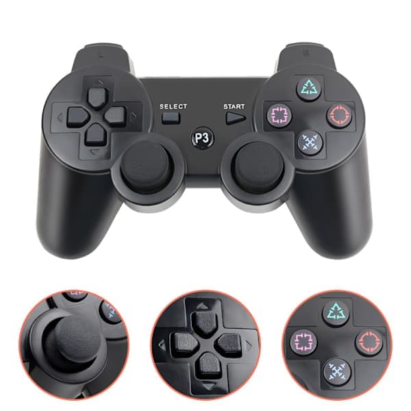 Trådlös handkontroll till PS3 - Kompatibel