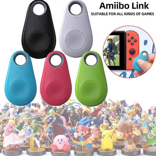 Obegränsad Amiibo Link Bluetooth-nyckelapp som stöds för Zelda Splatoon 3 Grön Green