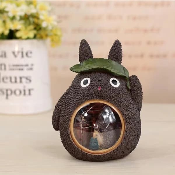 Studio Ghibli Spirited Away Min Nabo Totoro Figurer Legetøj LED - Perfekt