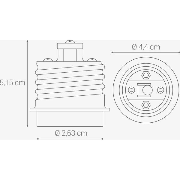 10x fatningsadapter - 10x E40 til E27 fatningskonverter - E27 lampeholderadapter til halogen LED-pære