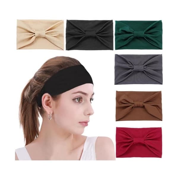 Elastiske hårbånd - Ikke specificeret - 6 Stykker - One Size Fits All - Komfortable - Multi-farver