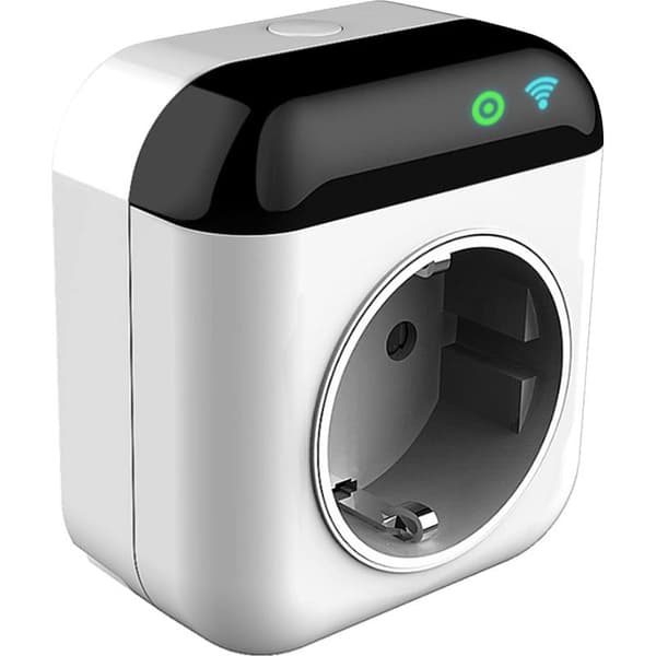 Smart WiFi programmerbar termostat, mini 15A plug-in temperaturkontroller, trådløs APP-kontroll, stemmestyring, timer, elektrisk bryter