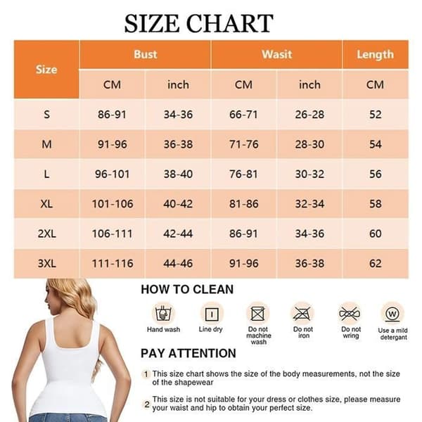 Shapewear magekontroll singlet kompresjonssinglet for kvinner S
