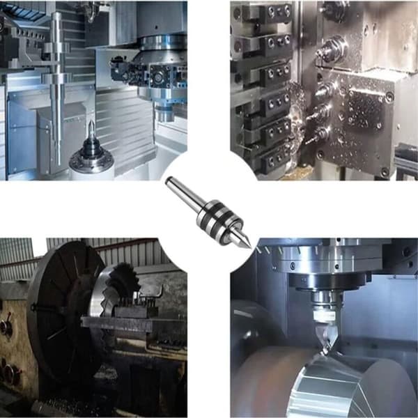 MT2 Roterande Dubb – Högprecisionsverktyg för metallsvarvar – Hårdhet 55-60 HRC – Lagerdesign för snabb svarvning
