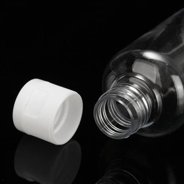 20 st 100 ml plastflaskor för reskosmetika lotionbehållare