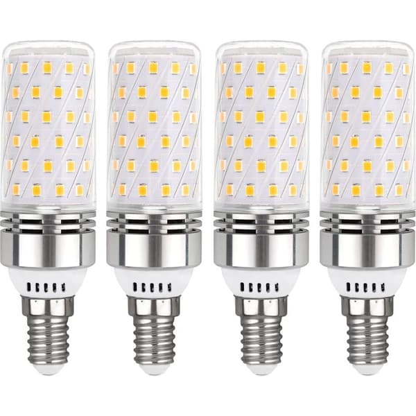 E14 12W LED maispære, varmhvit 3000K, 1450LM, tilsvarer 100W halogen E14, AC 230V, ikke-dimbar, liten base E14 LED maispære for