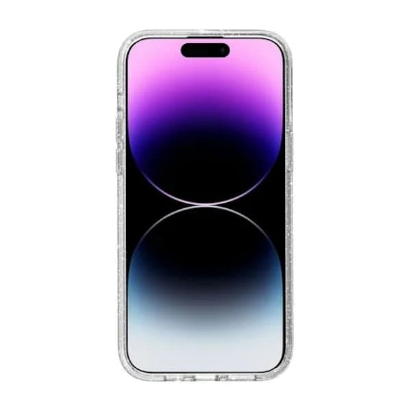 iPhone 15 Plus/14 Plus Mobilskal Glitter Magsafe - Transparent,AB
