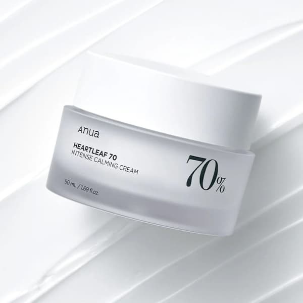 Anua Heartleaf 70% Intense Calming Cream 50ml Hvid