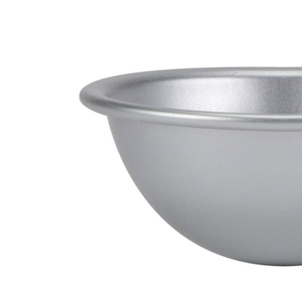 10 cm Halvkugle Kageform - Aluminium Mousseline - Til Gelé og Bombe - Bagning af Is