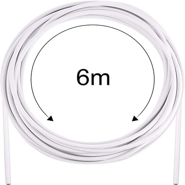meter gardinwire med 8 par kroker og maljer, Multi-Pur