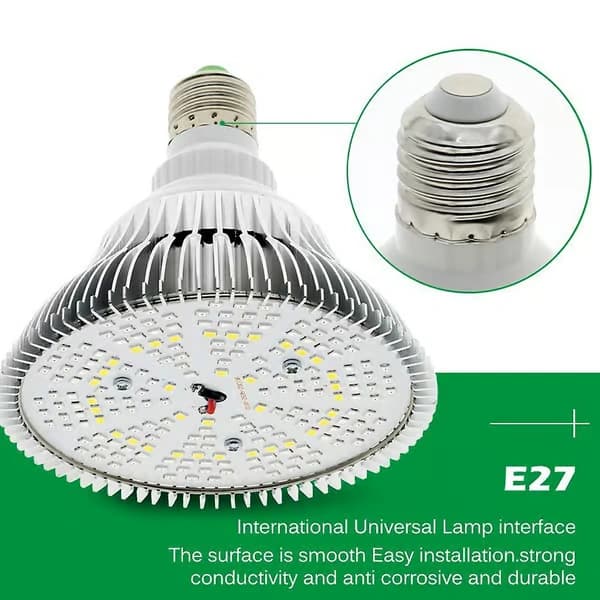 300W LED Plantelys E27 Vækst Fuld Spektrum Drivhusbelysning Blomsterlampe Hydroponics