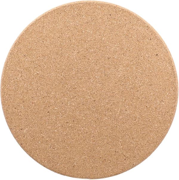 Korkunderlag – 8-pak runde 10 cm diameter genanvendelige absorberende til hjem og kontor