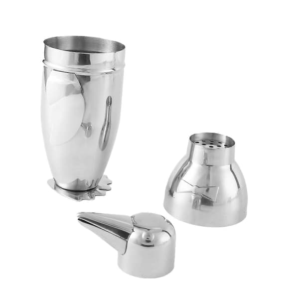 500 ml cocktailshaker, kreativ pingvin i rustfrit stål, bartender drinkmixer shakerkande, vinflaske