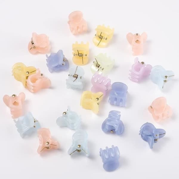 Hiusklipsit - Ei määritelty - Minihiusklipsit - 24 kappaletta - 1,5 cm - Satunnainen väri