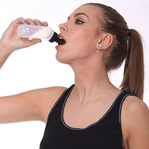 2-pack handledsvattenflaskor för utomhussport, cykling, handhållen plast för löpning, 280 ml - BPA-fri