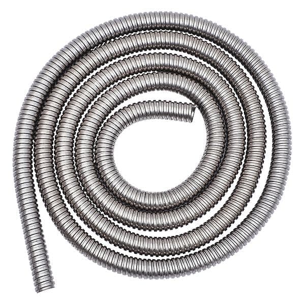 3m rustfrit stål metal gevindslange trådkabelbeskyttelse kabelmuffe rør sølv 3MX20mm sølv 3000*20mm