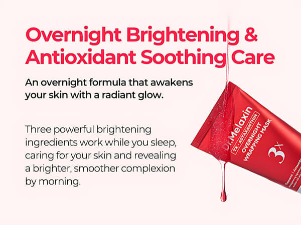TX Astaxanthin Overnight Wrapping Mask — Peel-Off Mask & Serum Sæt