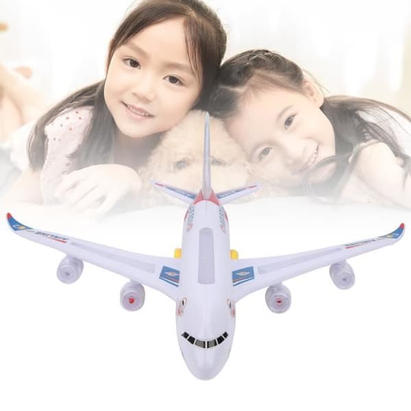 Legetøjsfly Elektrisk Modelfly med Universalhjul Design Miljøvenligt Materiale WAN®