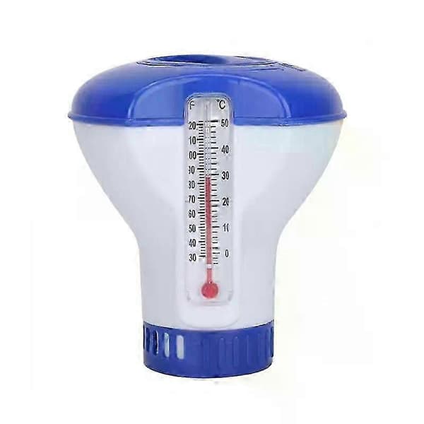 Klor Brom Tabletter Flytande Dispenser Floater Spa Bubbelpool Pool Tillbehör
