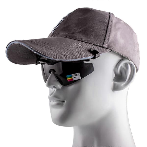 Golfhat brilleclips udendørs sport polariserede solbriller