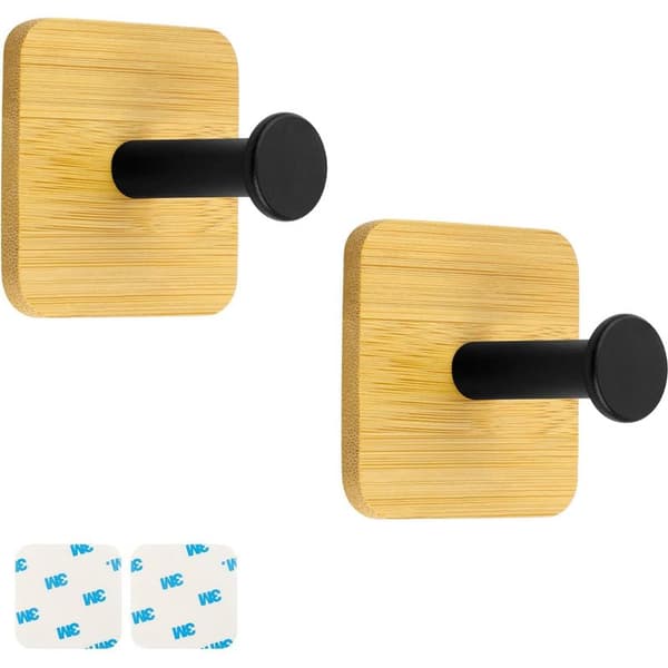 35 mm puiset seinäkoukut, himmeät puiset seinäkoukut, ei porausta, yhdistelmä teollisia ja luonnollisia elementtejä