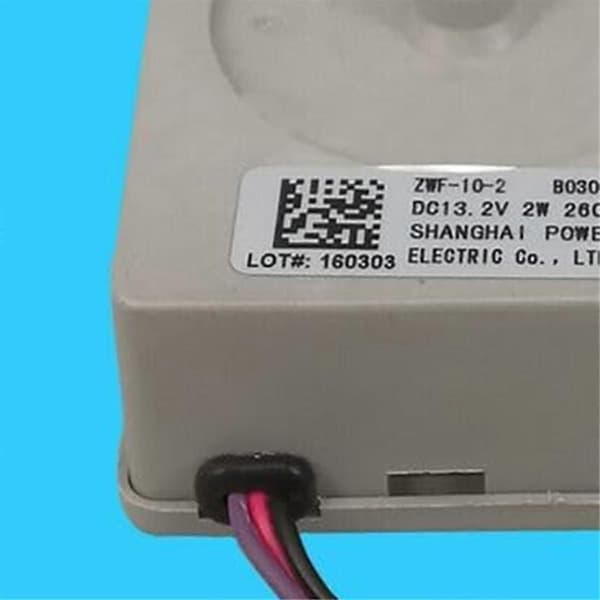 DC Motor Ventilator til Dobbeltdørs Køleskab Ventilator Motor ZWF-10-2 B03081032 DC13.2V 2W