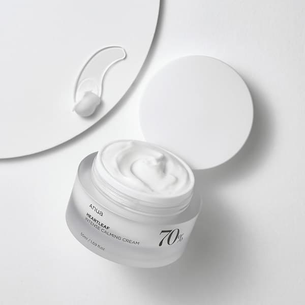 Anua Heartleaf 70% Intense Calming Cream 50ml Hvid