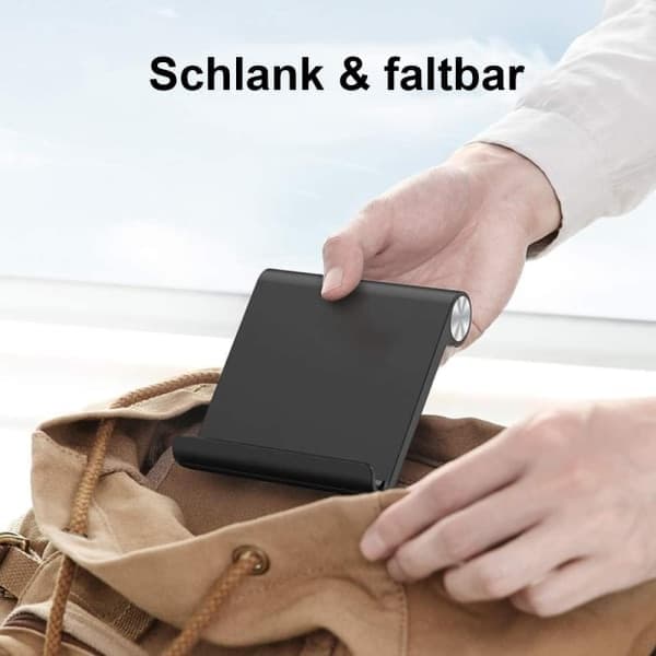 Justerbart iPad-stativ i aluminium