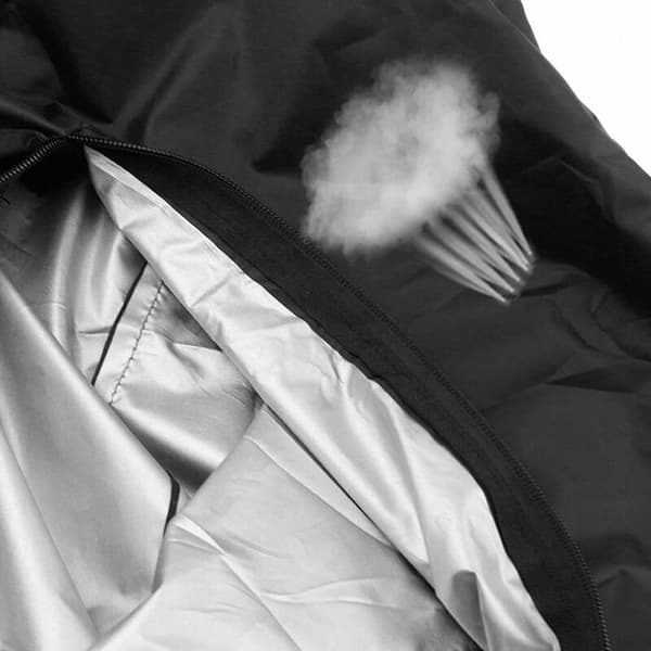 Vedenpitävä suojapeite puutarhatyynyille (122x39x55cm)