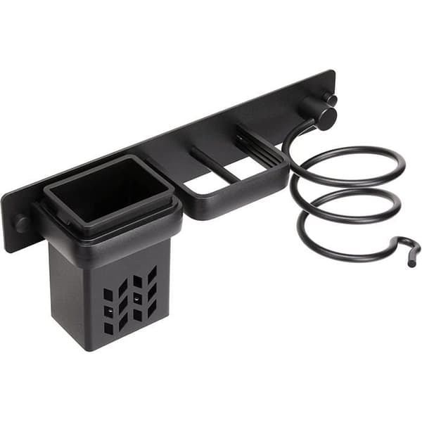 Baderomshylle for oppbevaring av hårføner, 297×66×112mm, 1 stk