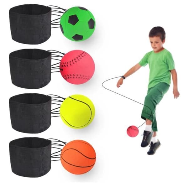 Håndledsreturbold - Uspecificeret - 4 stk. - Elastisk - Multisport - Hvid