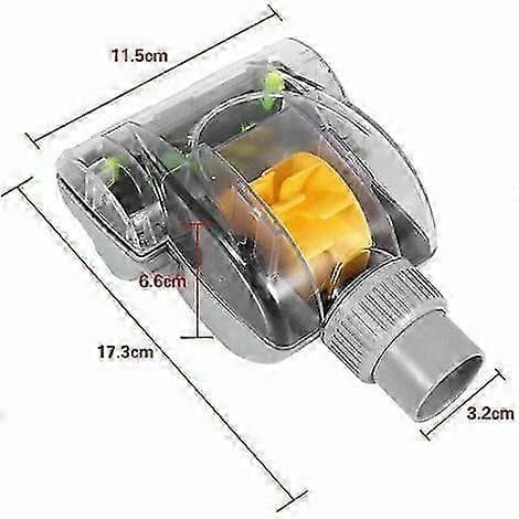 Universal Mini Turbobørste til Støvsuger (32mm/35mm)