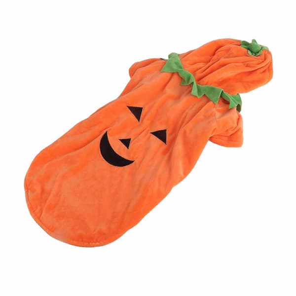 Söt Varm Pumpa Hunddräkt Medium-Stora Storlekar Fleece Polyester Höst Vinter -Sy