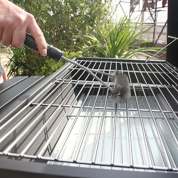 Grillbørste i rustfrit stål til grillrengøring BBQ Grill 16