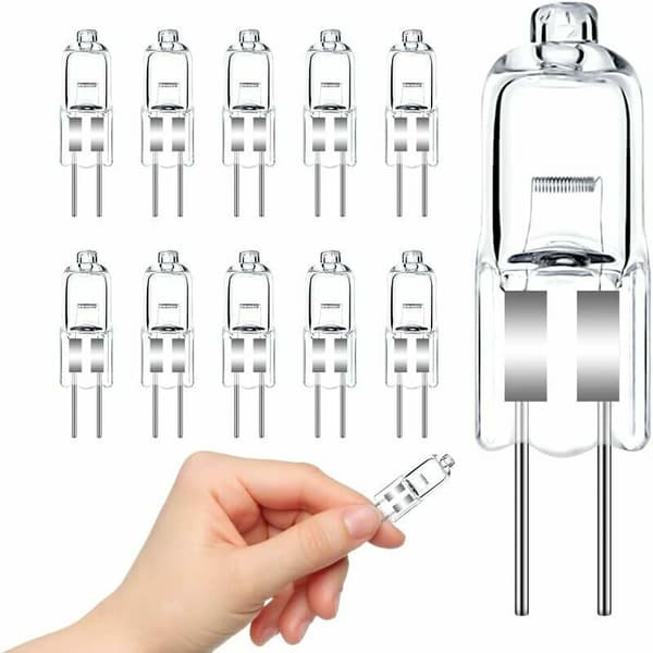 G4 Halogenlampor, 12V 20W Dimbar Halogenstiftbaslampa, Spårbelysning, Förpackning med 12