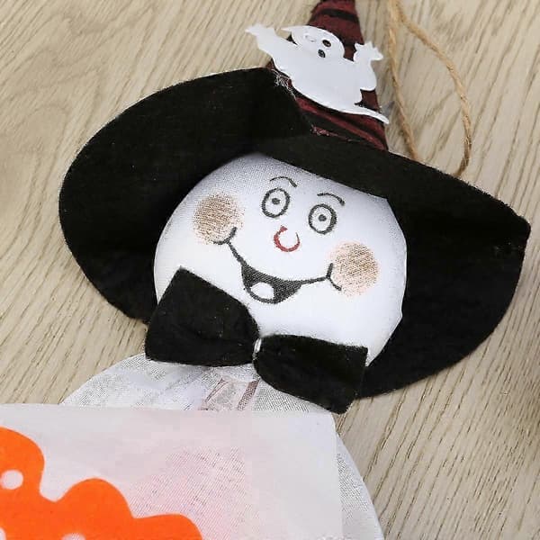 Halloweenpynt Papir Spøkelsesgirlander Dekorasjonsrekvisitter 3 stk