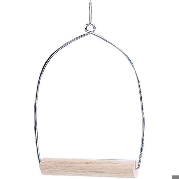 Metalli- ja puukeinu - Leluja linnuille - 12 cm
