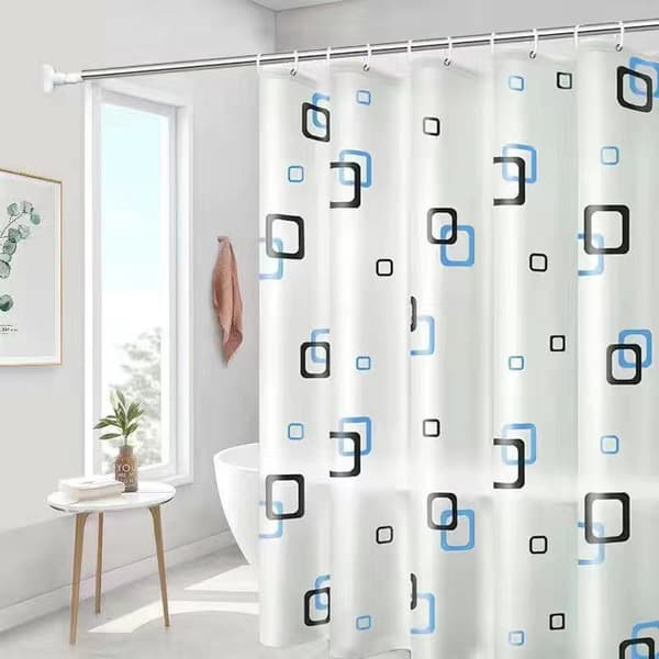 Vattentätt duschdraperi - 180x220cm - Mögelresistent - Luktfritt - Polyester