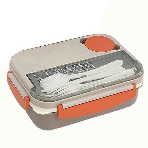 Bento Box, Matboks Barn, Bento Matboks for Barn/Småbarn/Voksne, 1300ML-4 Rom Bento Box