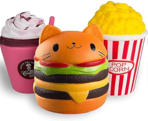 Squishies-pakke - Squishies for jenter og gutter Jumbo Squishys-pakke Squishies sakte